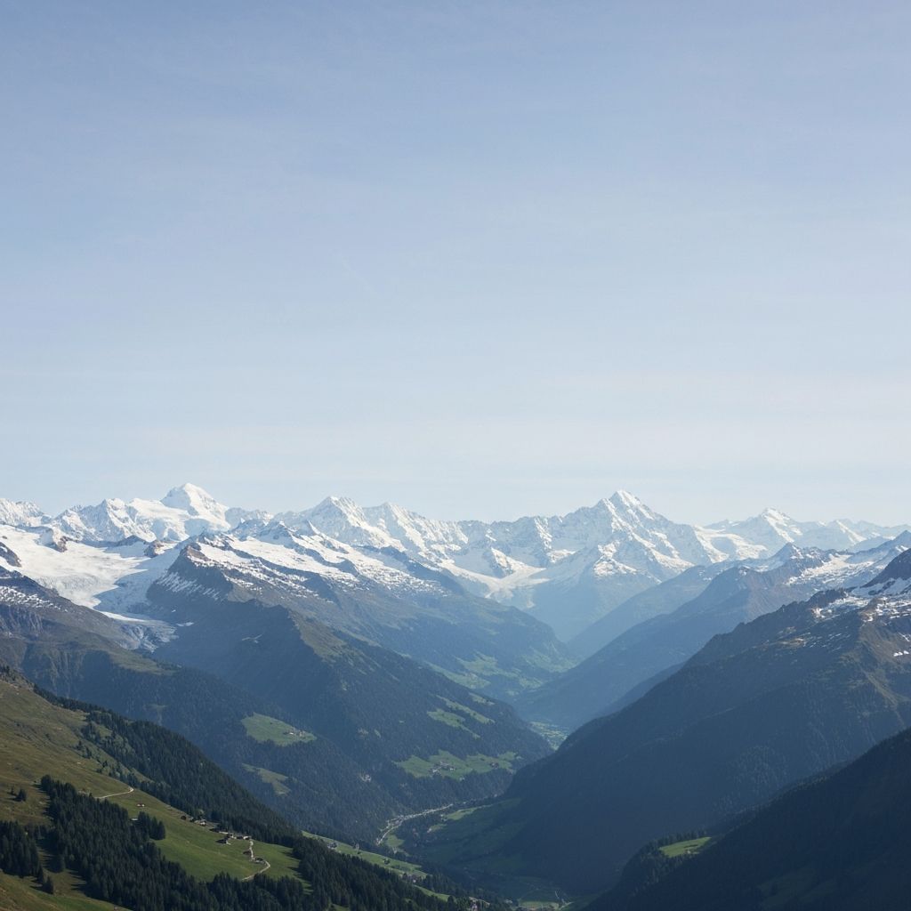 Schweizer Alpenpanorama